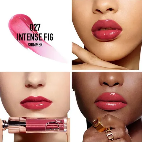 Son Dưỡng Dior Addict Lip Maximizer 027 Intense Fig - Son Dưỡng Chuyên Nghiệp, Màu Hồng Đất Ánh Đỏ, Bổ Sung Collagen, 6ml