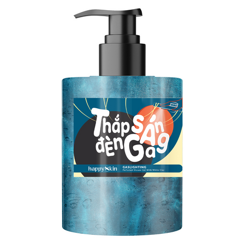 Sữa Tắm Emmié Thơm Hương - Gel Tắm Đất Sét Trắng 500ml, Chăm Sóc Da Nhạy Cảm, Hỗ Trợ Làm Sạch & Giảm Thâm