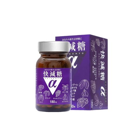 Viên Uống Kaisu Sugar Alpha Hokoen Nhật Bản - Hỗ Trợ Kiểm Soát Đường Huyết và Cải Thiện Kháng Insulin, Hộp 180 Viên
