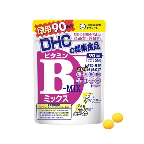 Viên uống Vitamin B Mix DHC - Bổ sung 8 loại vitamin B hỗ trợ sức khỏe và sắc đẹp, cải thiện sức khỏe da, tóc, và tinh thần, 60 viên