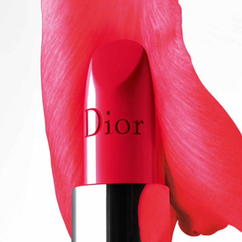 Son Dưỡng Dior Rouge Dior Lip Balm Satin Finish 520 Feel Good - Son Môi Đỏ Hồng, Chất Son Mịn, Dưỡng Ẩm Cao, Phù Hợp Mọi Tình Huống