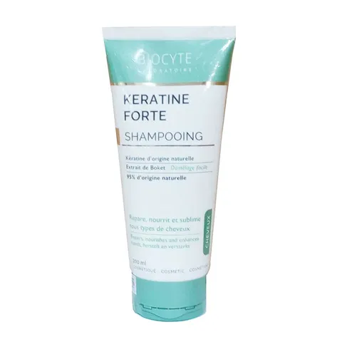 Dầu gội giúp giảm rụng tóc Biocyte Keratine Forte Shampooing
