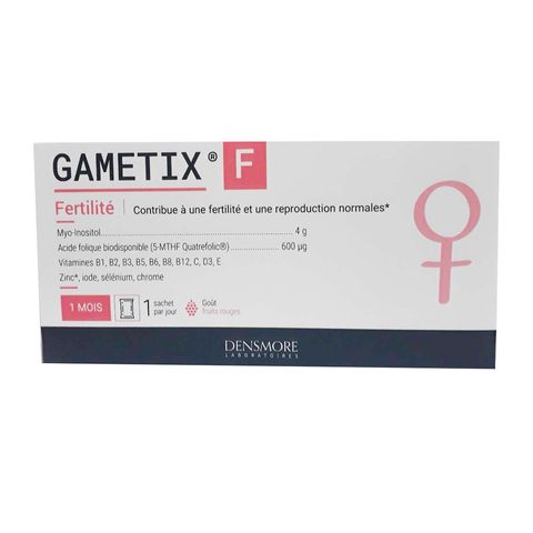 Gói uống Gametix F hỗ trợ tăng khả năng thụ thai