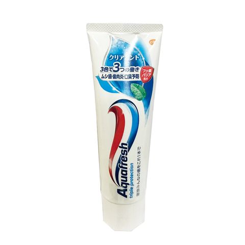 Kem Đánh Răng Aquafresh Nhật Bản Hương Trà Xanh - Giữ Răng Trắng Sáng, Chắc Khỏe, Hơi Thở Thơm Mát, Nụ Cười Rạng Rỡ