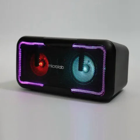 Loa Bluetooth Microlab BP11 16W 2.0 - Thiết kế nhỏ gọn, tích hợp pin 1800mAh, phát nhạc không dây đến 5 giờ