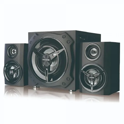 Loa Bluetooth Microlab T-11 New 2.1 - 42W RMS Màu Đen, Hệ Thống Âm Thanh Sống Động, Thiết Kế Hiện Đại, Phù Hợp Mọi Không Gian