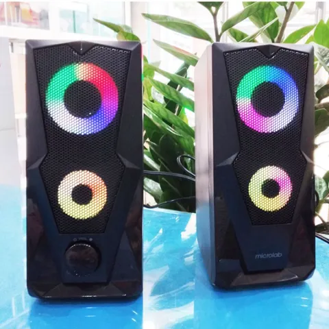 Loa Bluetooth Microlab B27 2.0 Công Suất 10W - Âm Thanh Sống Động, Kết Nối USB và Jack 3.5mm, Thiết Kế Gọn Nhẹ, Dễ Di Chuyển