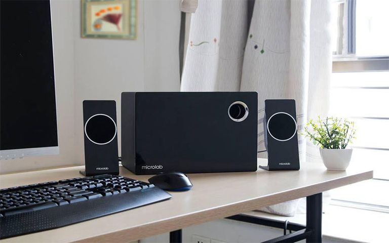 Loa Vi Tính Bluetooth Microlab M-660BT 2.1 - 52W RMS, Âm Thanh Chất Lượng Cao, Kết Nối Bluetooth và Jack 3.5mm, Phù Hợp Nghe Nhạc, Xem Phim, Chơi Game