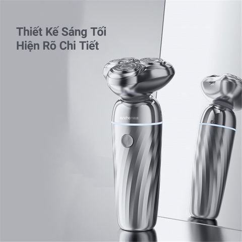 Máy Cạo Râu Xiaomi Enchen X7 - Lưỡi Cắt 3D Tự Động Mài, Công Nghệ Từ Tính, Chống Nước IPX7, Dễ Dàng Vệ Sinh, Thiết Kế Thông Minh