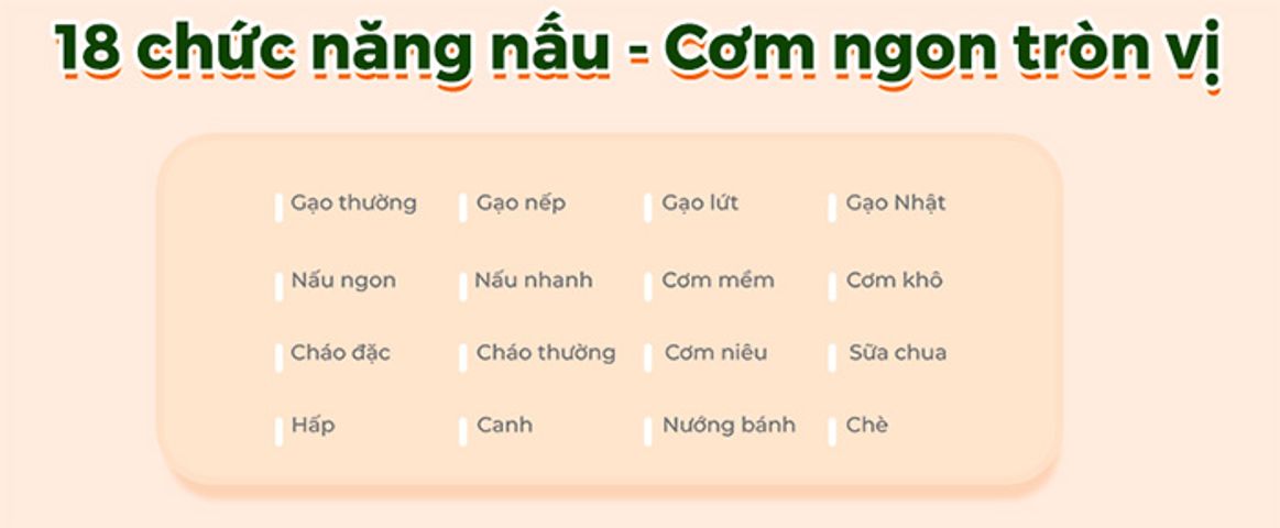 Nồi Cơm Điện Cao Tần 18 Chức Năng Dreamer DKA-IRC118 - Hẹn Giờ, Công Nghệ IH, Dung Tích 1.8L, Chế Độ Nấu Đặc Biệt cho Gạo