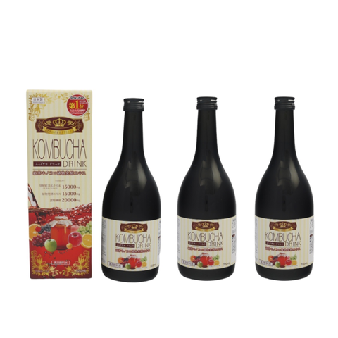 Nước Uống Lên Men Yuwa Detox Kombucha 720ml - Hỗ Trợ Tiêu Hóa, Làm Đẹp Da, Giàu Dưỡng Chất, Thúc Đẩy Chuyển Hóa
