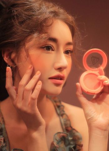 Phấn Má Hồng 3CE Stylenanda Mood Recipe Màu Soft Salmon - Phấn Tạo Khối Tươi Tắn, Kiềm Dầu, Dễ Dàng Mang Theo