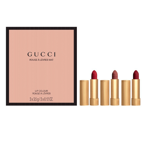 Set son Gucci Matte Trio Lipstick Gift Set
