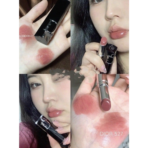 Son Dior Addict Lipstick Rouge Shine 527 Atelier - Son Môi Hồng Nâu Đất Dưỡng Ẩm Sang Trọng - Thỏi 3.2g từ Pháp 722886