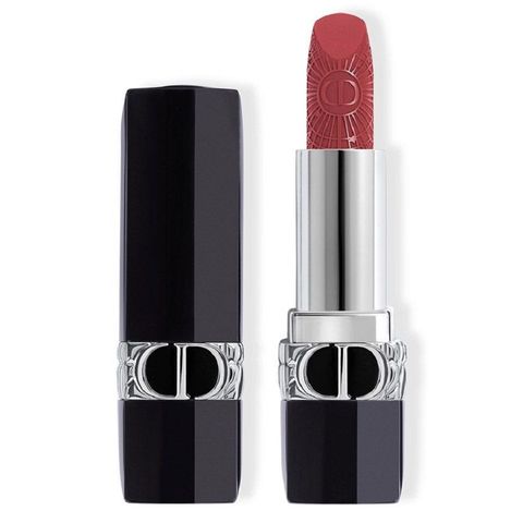 Son Dior Rouge Dior Phiên Bản Giới Hạn 674 Midnight Rose - Màu Hồng Đất Lì Như Nhung, Dưỡng Ẩm Mịn Màu Chất Lượng Cao