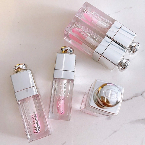 Son dưỡng môi Dior Addict Lip Glow Oil 000 Clear - Dưỡng ẩm, làm căng môi tự nhiên, không màu, 6ml, mỹ phẩm cao cấp chính hãng