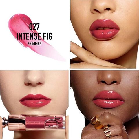 Son Dưỡng Dior Addict Lip Maximizer 027 Intense Fig - Son Hồng Đất Bóng Mượt, Cấp Nước Và Bảo Vệ Môi, Chất Lỏng Dưỡng Ẩm Hàng Đầu