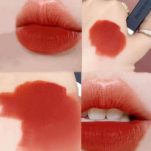 Son YSL Rouge Pur Couture The Slim 35 Loud Brown - Thỏi Son Cam Cháy Cao Cấp, Chất Son Mịn Mướt, Bền Màu 7-8h