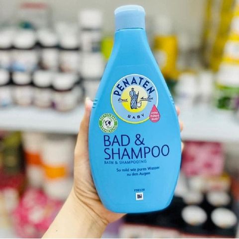 Sữa Tắm Gội Penaten Bad & Shampoo 400ml - Dành Cho Bé Từ Sơ Sinh, Dịu Nhẹ, Không Cay Mắt, Giữ Ẩm Da, Hương Thơm Tươi Mát