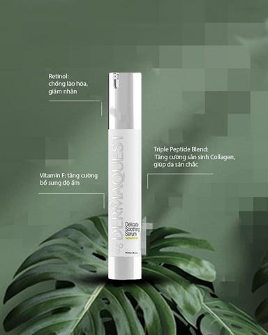 Tinh Chất Hỗ Trợ Làm Dịu Da Dermaquest Sensitized Delicate Soothing Serum - Phục Hồi Da Nhạy Cảm, Giảm Kích Ứng, 29.6ml