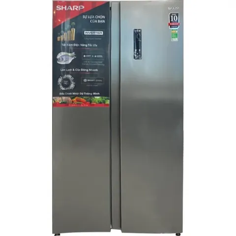 Tủ lạnh Shapr SJ-SBXP600V-DS inverter 600 lít