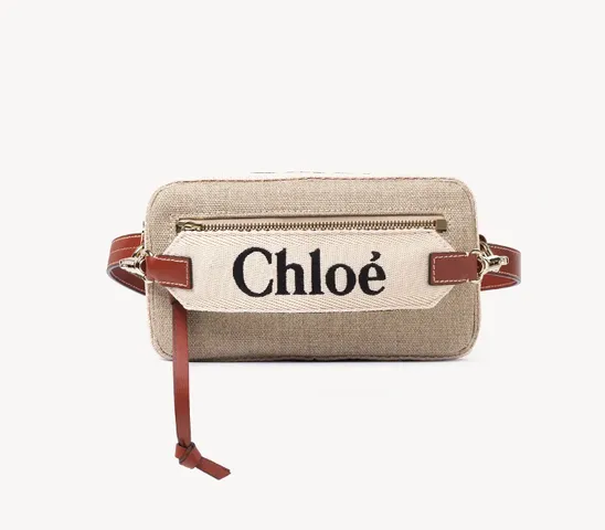 Túi xách nữ Chloe Woody Belt Bag màu nâu
