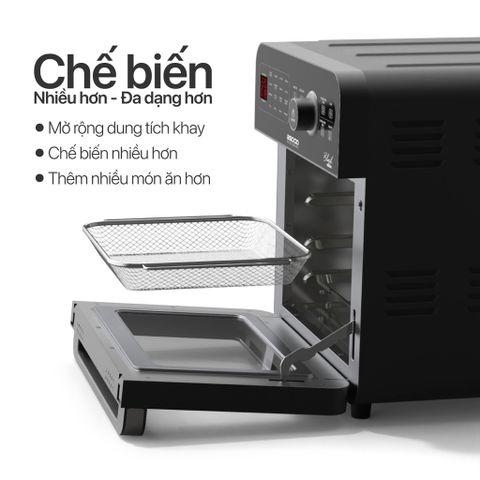 Vỉ Nướng Sâu Lòng Nồi Chiên Không Dầu 2GOOD S19/S20 Inox 304 - Dụng Cụ Bếp Bền Bỉ, Chống Rỉ, An Toàn Cho Sức Khỏe