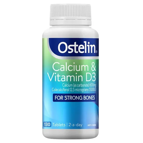Viên Ostelin Calcium & Vitamin D3 giúp xương chắc khỏe - 130 Viên