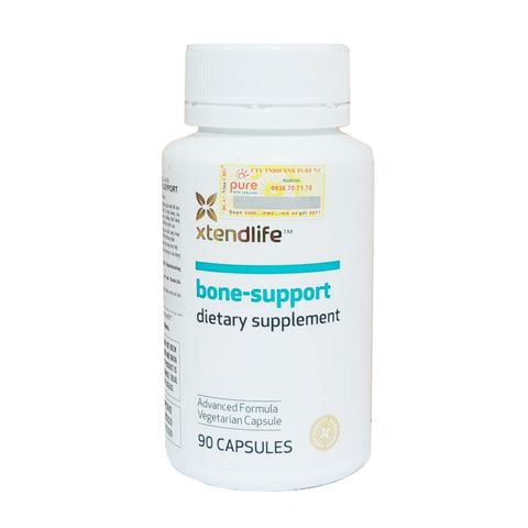 Viên Uống Xtend-Life Bone Support - Hỗ Trợ Chắc Khỏe Xương với Vitamin K2, D3 và Chiết Xuất Măng Cụt - 90 Viên Hộp