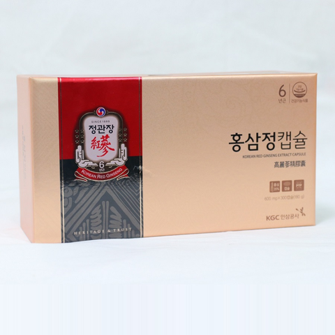 Viên Uống Tinh Chất Hồng Sâm KGC Cheong Kwan Jang - Phục Hồi Năng Lượng, Cải Thiện Sức Khỏe Từ Gốc, Hỗ Trợ Giảm Stress
