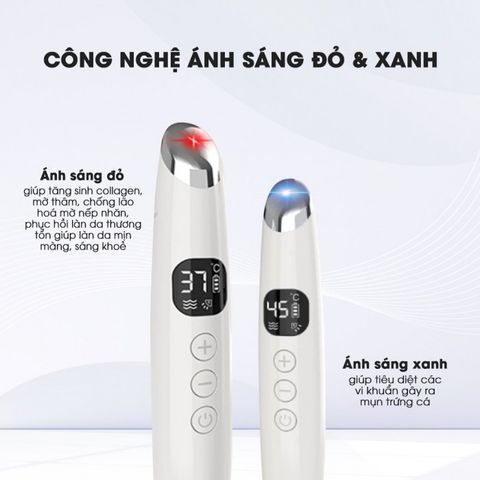 Máy Massage Giảm Quầng Thâm Mắt Joou XE19 - Trẻ Hóa Da, Chăm Sóc Sắc Đẹp An Toàn, Dễ Dùng, Công Nghệ Hiện Đại