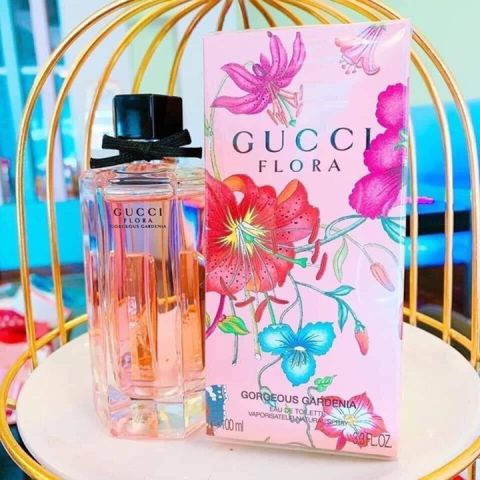 Nước Hoa Nữ Gucci Flora Gorgeous Gardenia EDT 100ml - Mùi Hương Hoa Cỏ Ngọt Ngào, Tươi Mát và Quyến Rũ Cho Phái Đẹp 723223