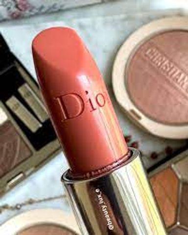 Son Dưỡng Dior Beauty Rouge Colored Lip Balm 337 Hồng Đào - Chất Son Nhẹ, Dưỡng Ẩm Suốt 24h, Phù Hợp Mọi Tông Da