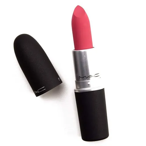 Son Mac Powder Kiss Lipstick 301 A Little Tamed màu hồng đào