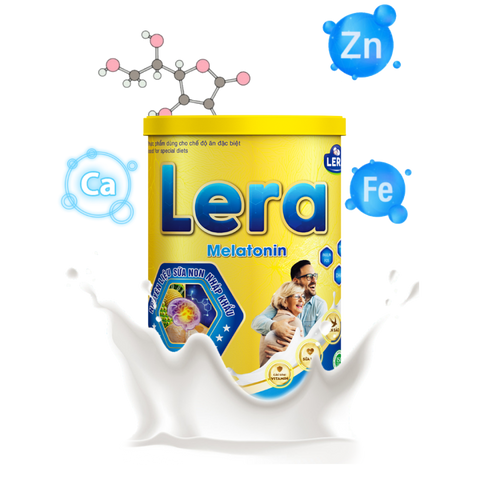 Sữa Lera - Sữa Non Bổ Sung Dinh Dưỡng Hỗ Trợ Cải Thiện Giấc Ngủ, Giúp Ngủ Ngon Hơn, 450g & 900g