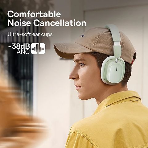 Tai Nghe Không Dây Chống Ồn Baseus Bowie H1i - Tai Nghe Over-Ear Thời Trang, Âm Thanh Sống Động, Chất Lượng Đàm Thoại Tuyệt Vời