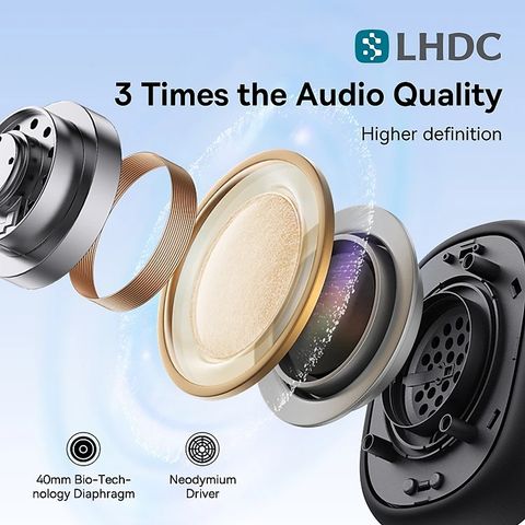 Tai Nghe Không Dây Chống Ồn Baseus Bowie H1i - Tai Nghe Over-Ear Thời Trang, Âm Thanh Sống Động, Chất Lượng Đàm Thoại Tuyệt Vời