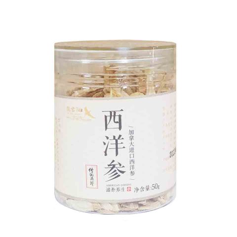 Tây Dương Sâm Thái Lát American Ginseng 50g - Nhân Sâm Giàu Dưỡng Chất, Hỗ Trợ Sức Khỏe, Quà Tặng Sang Trọng