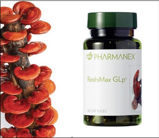 Viên Nấm Linh Chi Nuskin ReishiMax GLP - Tăng Cường Miễn Dịch, Hỗ Trợ Hấp Thụ Dưỡng Chất, 60 Viên Mỹ