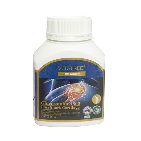 Viên Uống Hỗ Trợ Xương Khớp Vitatree Glucosamine 1500mg - Tăng Cường Linh Hoạt và Khả Năng Vận Động cho Người Tập Thể Thao, Người Già