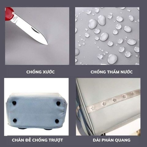 Balo hỗ trợ chống gù Oudele cho bé - Thiết kế thông minh, chất liệu chống thấm, nhiều ngăn chứa sách vở, bảo vệ sức khỏe trẻ em