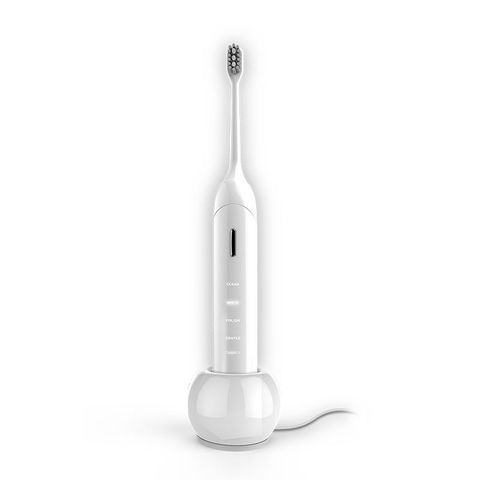 Bàn chải đánh răng điện thông minh Mipow Bocali Sonic - Thiết kế thời trang, 4 chế độ làm sạch, đầu chải mềm mại, chống nước IPX7