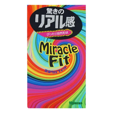 Bao cao su Sagami Miracle Fit size nhỏ 49mm