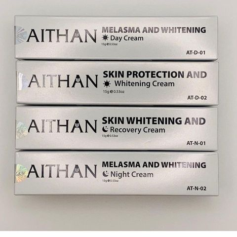 Bộ Kem Dưỡng Da AiThan Chuyên Sâu - Giúp Cải Thiện Nám, Làm Sáng Da, Chống Oxy Hóa, 4 Tùy Típ 15g
