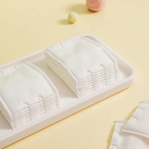 Bông Tẩy Trang Miniso Only The Purest Nhật Bản - Túi 180 Miếng Cotton Sạch Mềm Mại, Dụng Cụ Làm Sạch Trang Điểm Hoàn Hảo