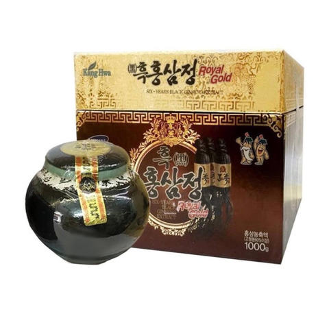 Cao Hắc Sâm Kanghwa Hàn Quốc 1kg - Sản phẩm bổ sung sức khỏe từ củ sâm 6 năm tuổi, tăng cường sức đề kháng và trí lực.