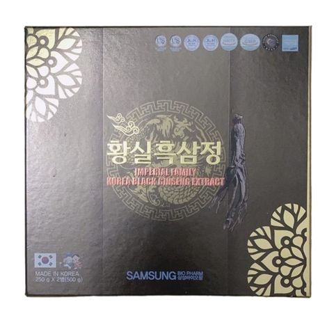 Cao Hắc Sâm Samsung Bio Pharm 250g - Tăng Cường Sức Khỏe, Giảm Mệt Mỏi, Thoải Mái Tinh Thần, Hỗ Trợ Sắc Đẹp Da