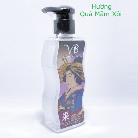 Dầu Massage Body VB Nhật Bản Tăng Hưng Phấn Cho Nam Nữ - Hương Dừa, Mận Xôi - Thư Giãn & Kích Thích Cuộc Yêu Trọn Vẹn