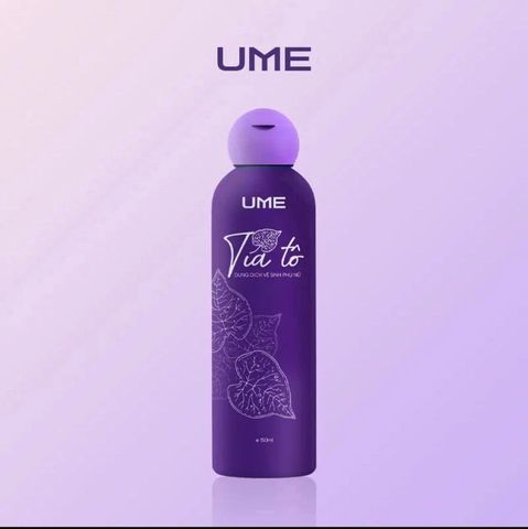 Dung dịch vệ sinh phụ nữ tía tô Ume 150ml - Làm sạch, khử mùi, dưỡng ẩm vùng kín tự nhiên, an toàn cho mọi phụ nữ