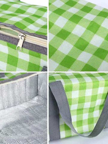 Giỏ Giữ Nhiệt Đựng Thực Phẩm Dã Ngoại - Thiết Kế Đẹp, Chất Liệu An Toàn, Khoang Chứa Rộng, Phù Hợp Với Chuyến Đi Du Lịch Gia Đình